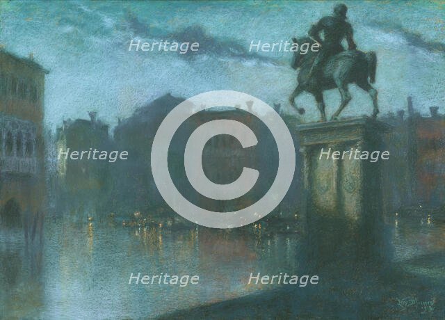 Venice, 1912. Creator: Lévy-Dhurmer, Lucien (1865-1953).