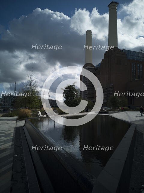 Around Battersea Power Station, London, UK, Oct 2021. Creator: Ethel Davies.