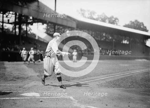 Steve Yerkes (Possibly), Boston Al (Baseball), 1913. Creator: Harris & Ewing.