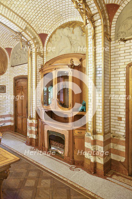 Maison Atelier Horta (Horta Museum), 23-25 Rue Americaine, Brussels, Belgium, c2014-2017. Artist: Alan John Ainsworth.