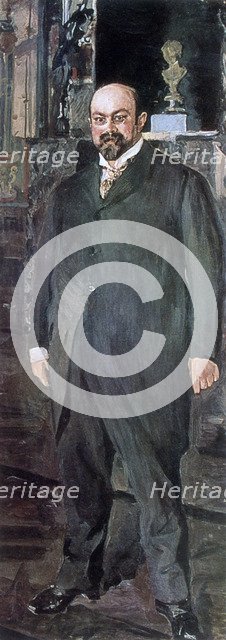 'Portrait of Mikhail Abramovich Morozov', 1902. Artist: Valentin Serov