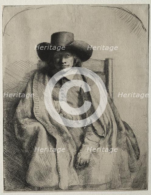 Clement de Jonghe, Printseller, 1651. Creator: Rembrandt van Rijn (Dutch, 1606-1669).