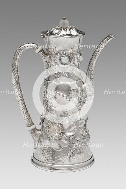 Coffee Pot, 1881/89. Creator: Tiffany & Co.