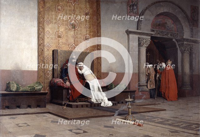 'The Excommunication of Robert the Pious', 1875. Artist: Jean-Paul Laurens