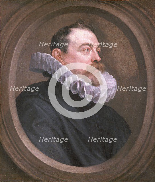 Portrait of a man, bust length, c1620-1640. Creator: Anthony van Dyck.