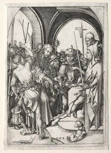 Christ Before the High Priest. Creator: Martin Schongauer (German, c.1450-1491).
