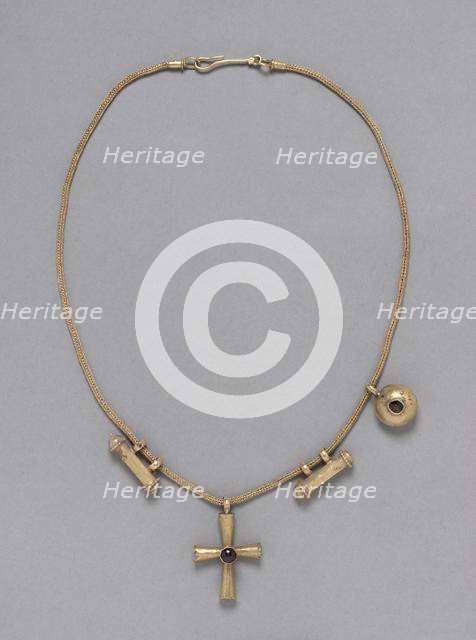 Necklace with Pendants, 500s. Creator: Unknown.