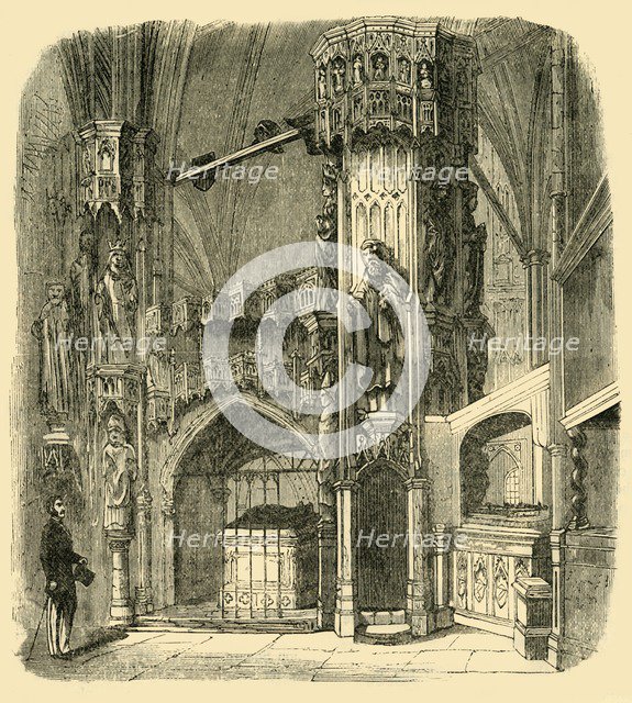 'Chantry of Henry V', (1881). Creator: Unknown.