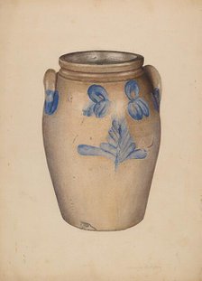 Pickle Jar, c. 1939. Creators: Frances Godfrey, LeRoy Griffith.