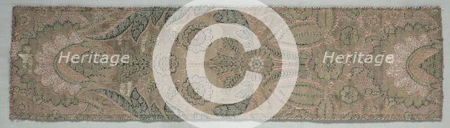 Brocade Textile, c. 1700. Creator: Unknown.