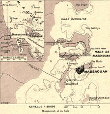 ''Massaouah et sa baie; Le Nord-Est Africain', 1914. Creator: Unknown.