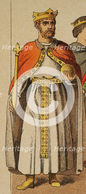 Frederick Barbarossa, (1122-1190), Holy Roman Emperor, (1155-1190), 1884.  Creator: Unknown.