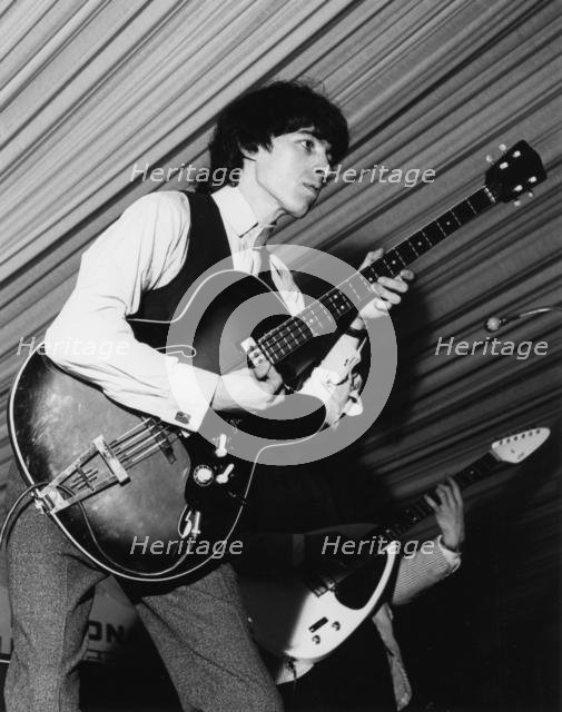 Rolling Stones - Bill Wyman, 4th National Jazz and Blues Festival, Richmond, London, 1964. Creator: Brian Foskett.