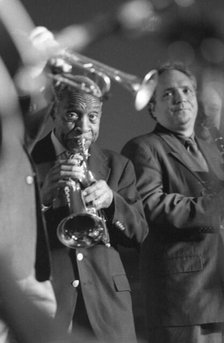 Joe Wilder and Ken Peplowski Swinging Jazz Party, Blackpool, 2005. Creator: Brian Foskett.