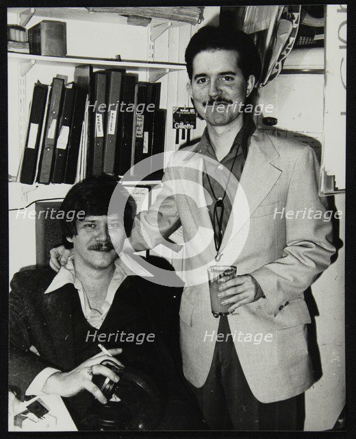 Warren Vache and Scott Hamilton at the Pizza Express, London, 16 February, 1979. Artist: Denis Williams