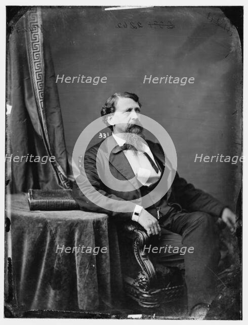 George Emrick Harris of Mississippi, between 1860 and 1875. Creator: Unknown.