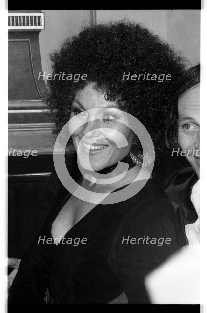 Cleo Laine, London, 1971.   Artist: Brian O'Connor.