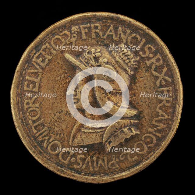François I, 1494-1547, King of France 1515 [obverse], 1515 or after. Creator: Unknown.