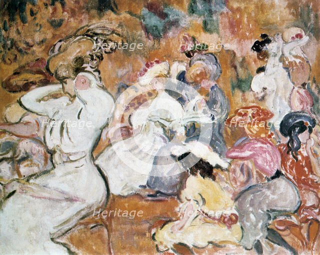 'Young Women in the Garden', c1898. Artist: Louis Valtat