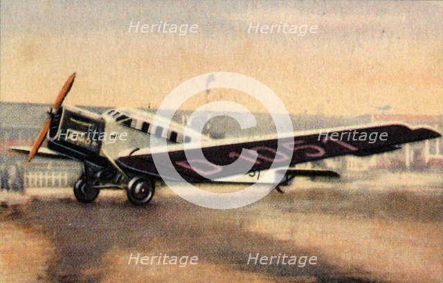 Junkers G 24 Diesel passenger plane, 1920s, (1932).  Creator: Unknown.