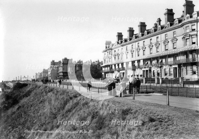 The Leas, Sandgate, Folkestone, Kent, 1890-1910. Artist: Unknown