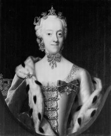 Princess Charlotte Amalie, Daughter of Frederik IV, 1740. Creator: Andreas Møller.