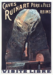 Caves Ruinart, 1914. Creator: Tauzin, Louis (1842-1915).