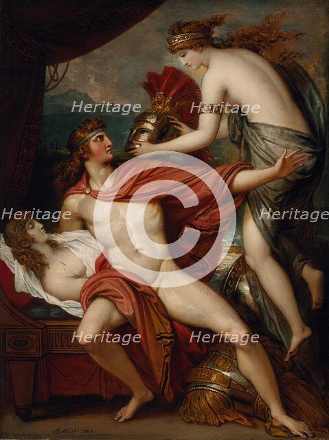 Thetis Bringing the Armor to Achilles, 1804. Creator: Benjamin West.