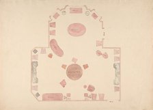 Plan of a Room, early 19th century. Creator: Anon.