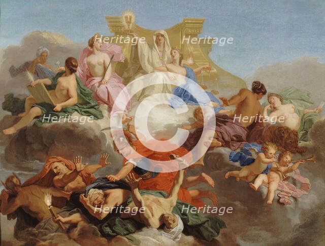 Le Triomphe de la Justice, c.1695. Creator: Jean Jouvenet.