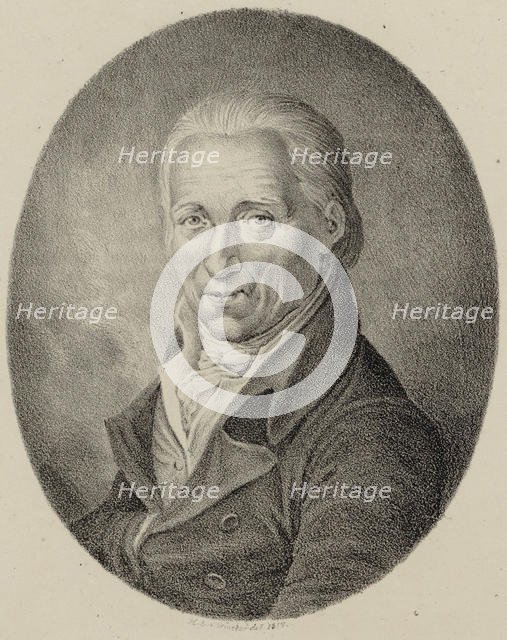 Portrait of the Composer Johann Baptist Wanhal (1739-1813) , 1817. Creator: Winter, Heinrich Eduard von (1788-1825).