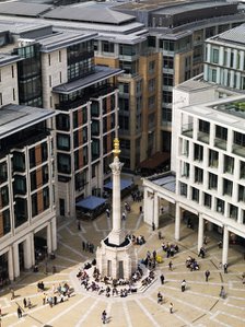 Paternoster Square Column, City of London, 2008.  Artist: Historic England Staff Photographer.