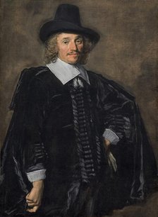 Portrait of a Gentleman, 1650/1652. Creator: Frans Hals.