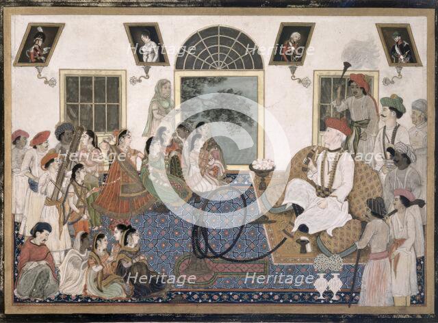 A European, probably Sir David Ochterlony (1758-1825), in Indian dress..., c1820. Creator: Anon.