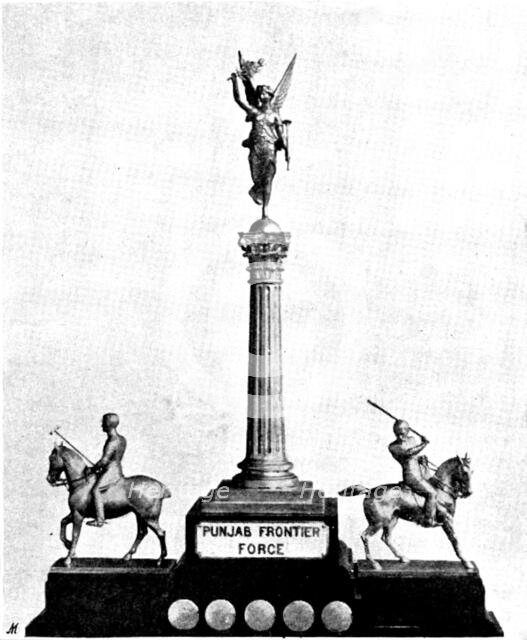 Punjab Frontier Force Challenge Trophy, 1895. Creator: Unknown.