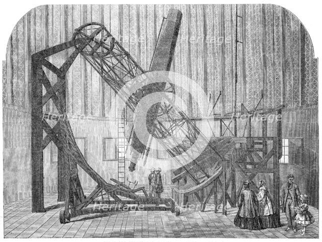 The Great Equatorial of the Royal Observatory, Greenwich, 1861. Creator: Unknown.