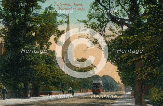 Tettenhall Road, Wolverhampton, c1905. Artist: Unknown.
