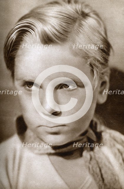 Jackie Cooper, American actor and television director and producer, 1933. Artist: Unknown