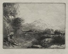 Rest of the Traveler. Creator: Alphonse Legros (French, 1837-1911).