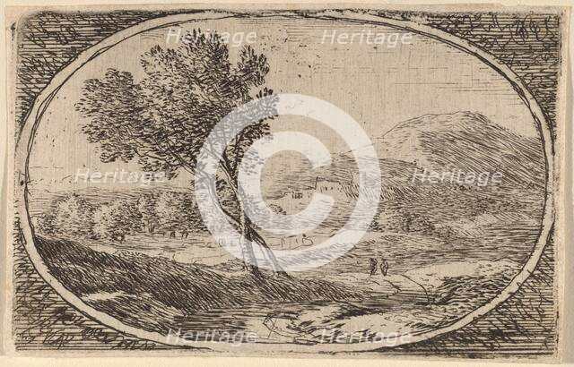 Two Trees with Crossed Trunks. Creator: Herman van Swanevelt.