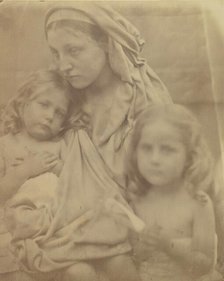 The Madonna Penserosa, 1864. Creator: Julia Margaret Cameron.