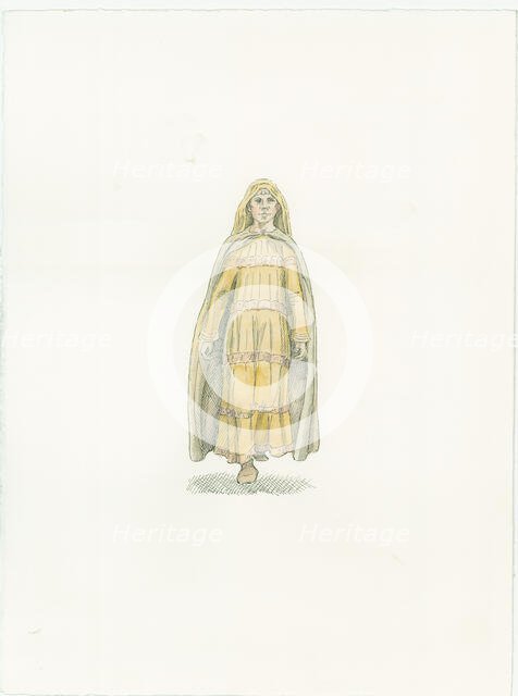 Edith of Wessex, c1066 (2015). Creator: Judith Dobie.