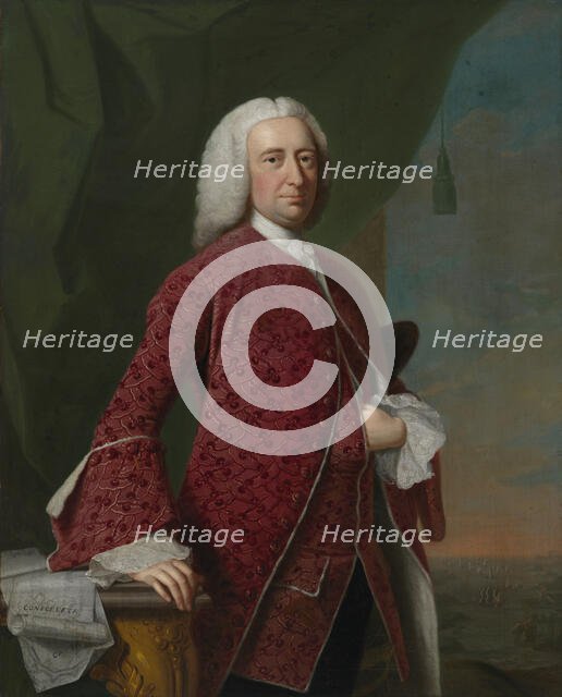 William Shirley, 1750. Creator: Thomas Hudson.