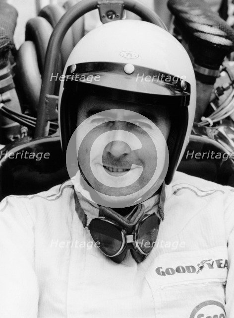 Jack Brabham at the Italian Grand Prix, Monza,1967. Artist: Unknown