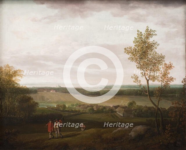 View of the Country near Jægerspris, 1782. Creator: Jens Juel.