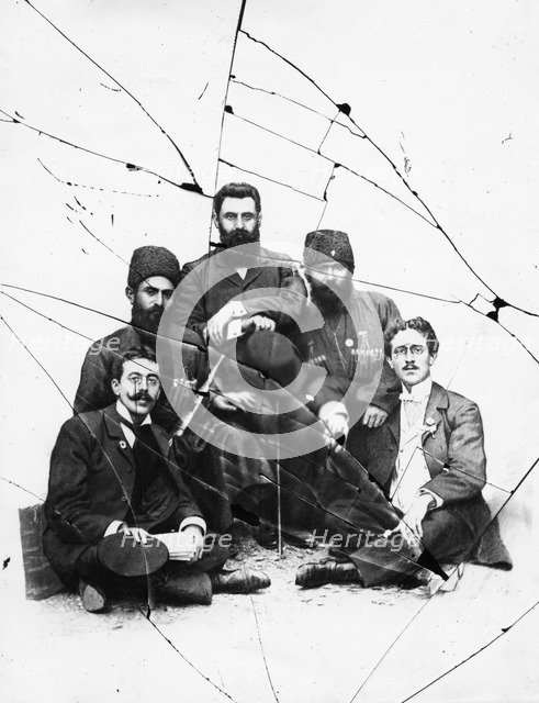 Theodor Herzl (1860-1904), Writer and statesman. Artist: Unknown