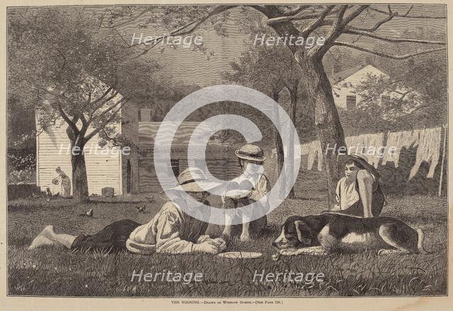 The Nooning, published 1873. Creator: Winslow Homer.