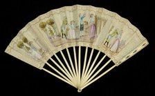 Fan, French, late 1780s. Creator: Unknown.