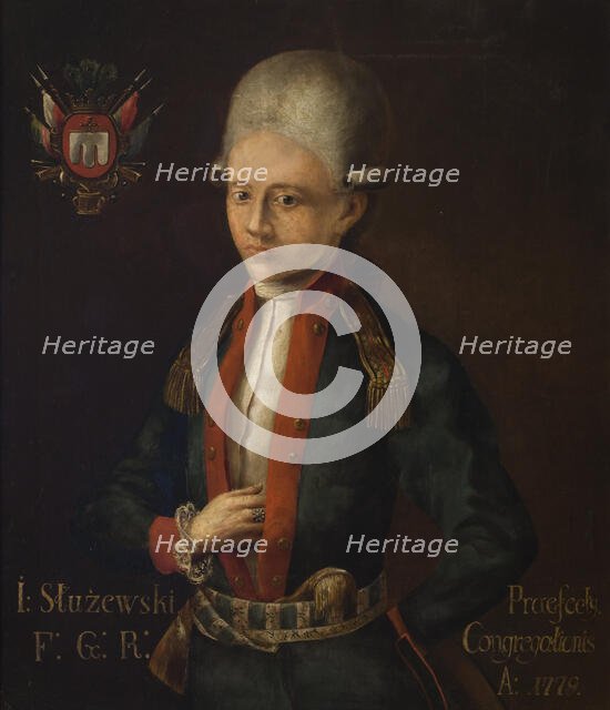Portrait of Józef Sluzewski, Later General (Copy), 1779, 1896. Creator: Unknown.