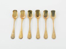 Set of Berry Spoons (10), Paris, 1789/1820. Creators: Martin-Guillaume Biennais, Pierre-Benoît Lorillon.